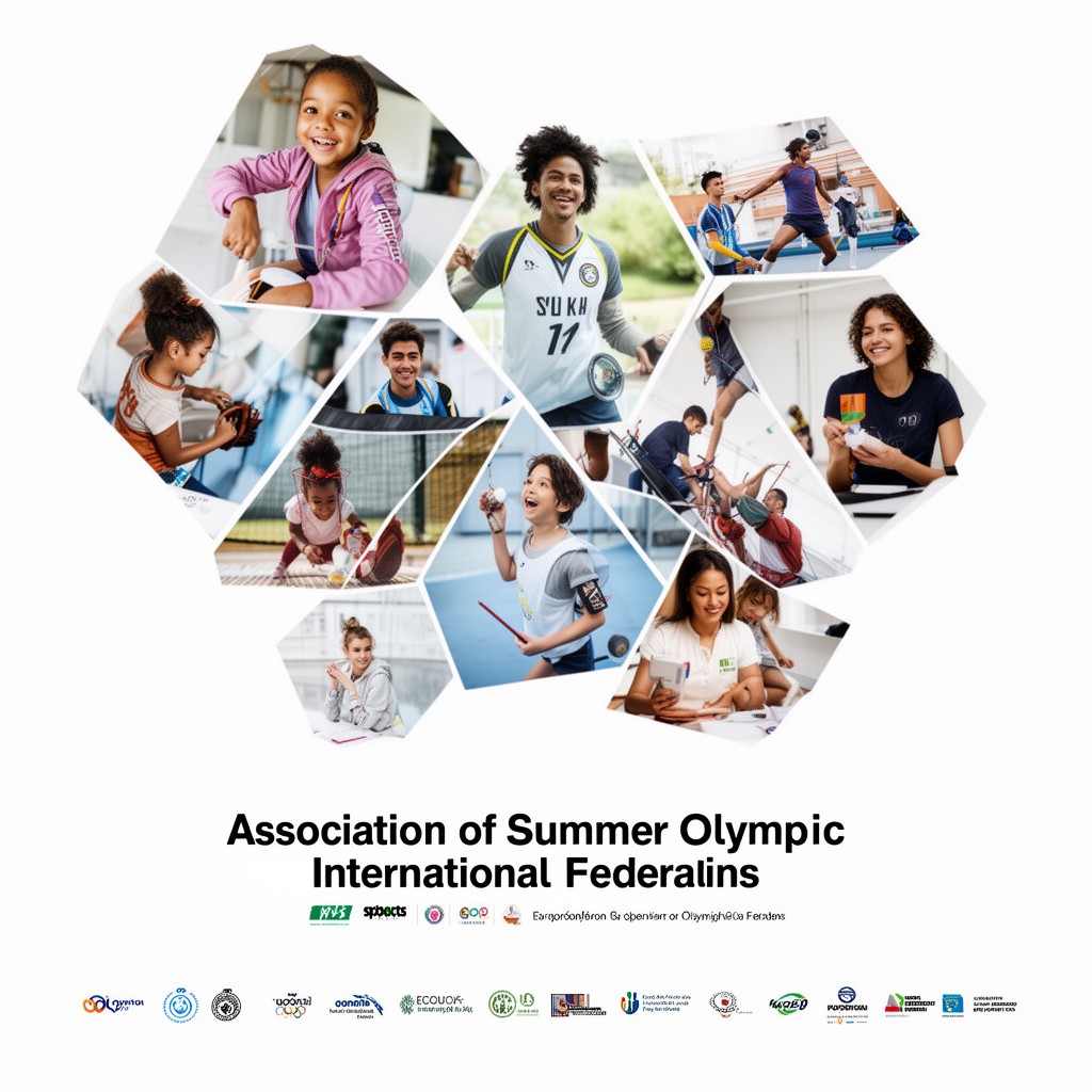 AI-generated illustration of Association of Summer Olympic International Federations