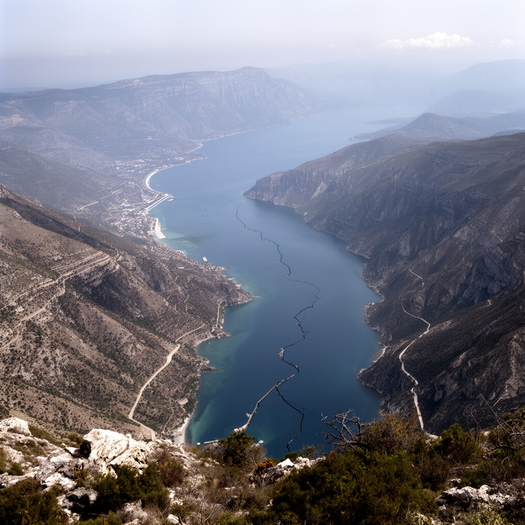 AI-generated illustration of Gulf of Corinth