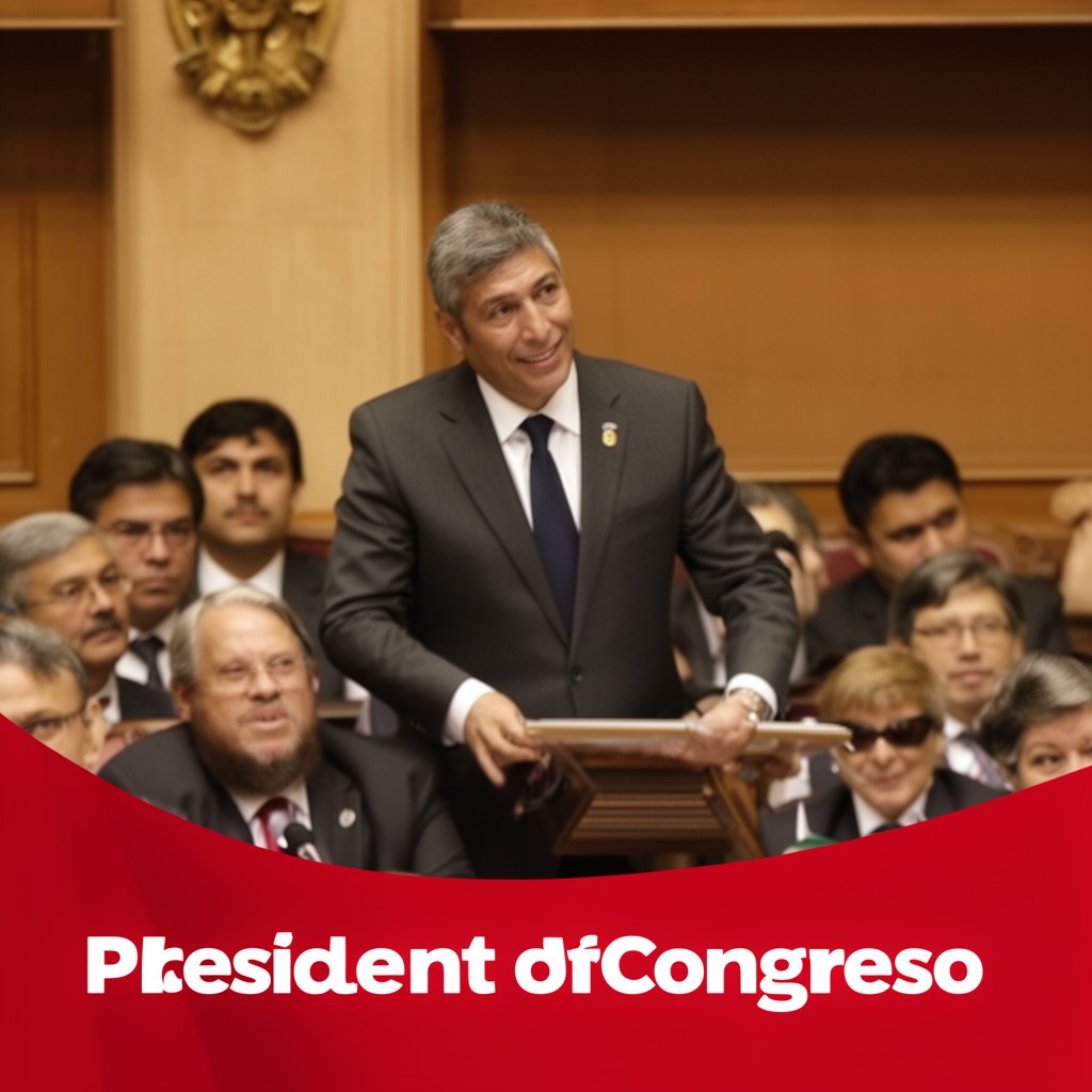 AI-generated illustration of President of Congress