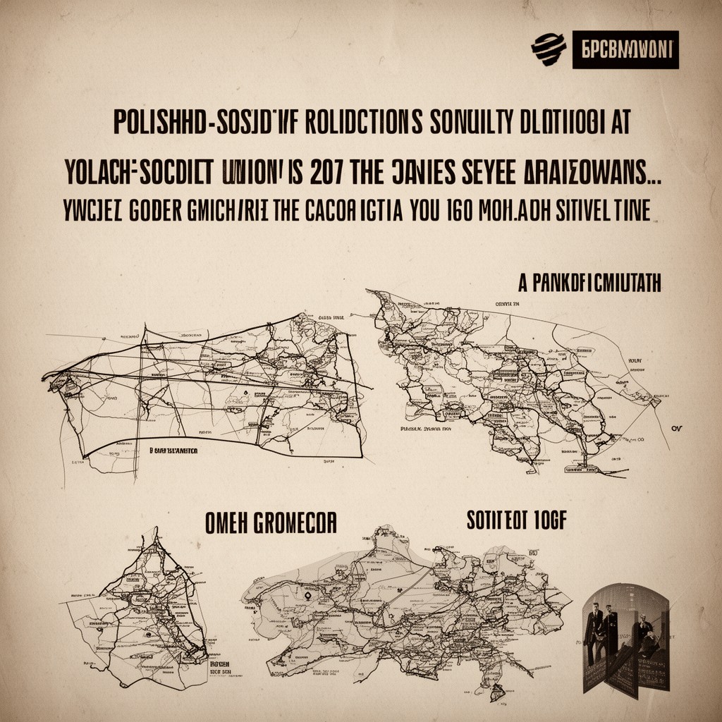 AI-generated illustration of Polish–Soviet relations