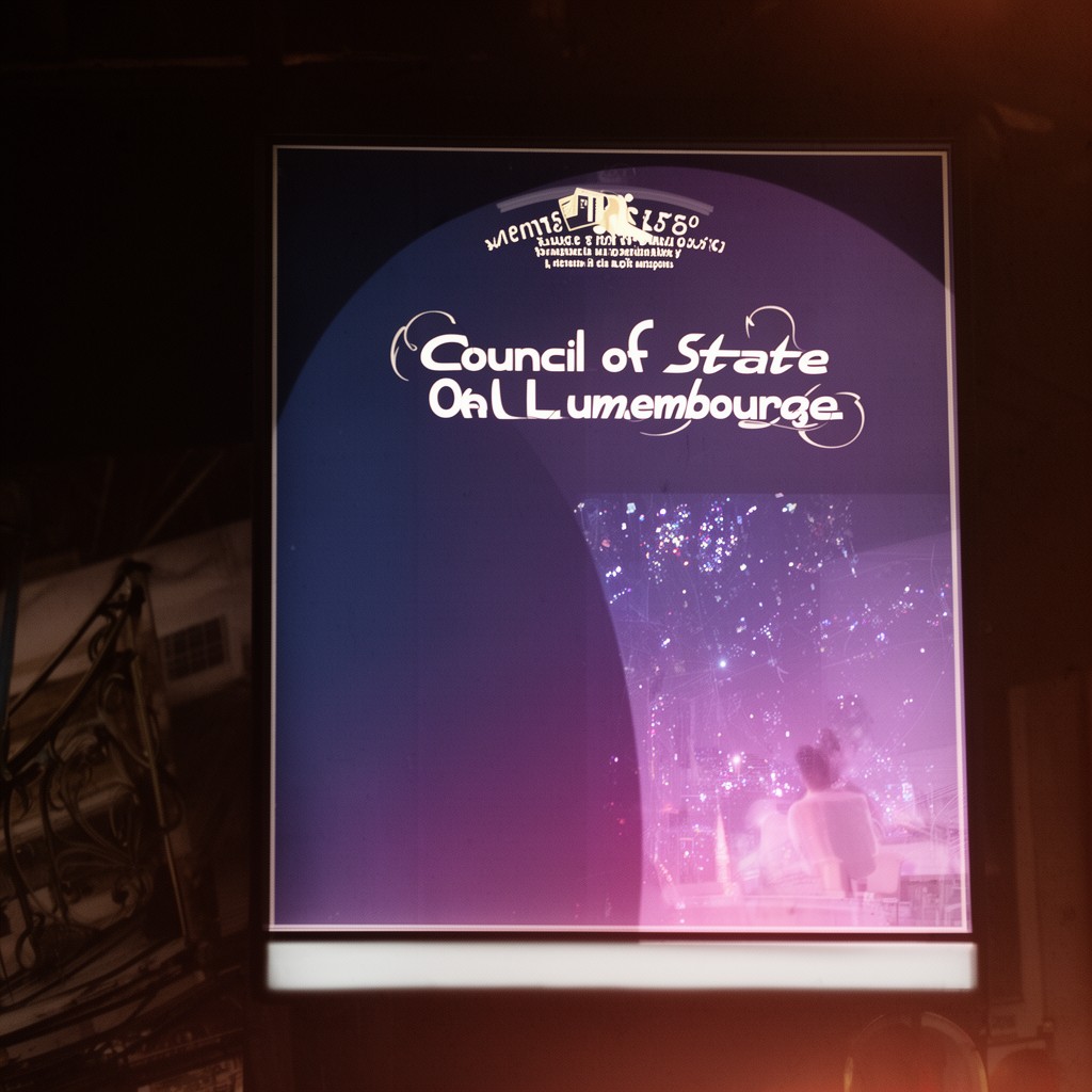 AI-generated illustration of Council of State of Luxembourg