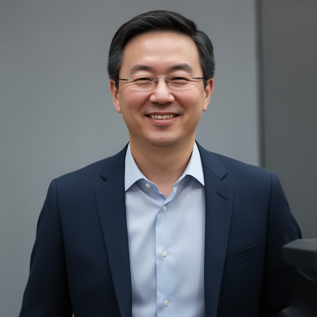AI-generated illustration of Gerald Chan