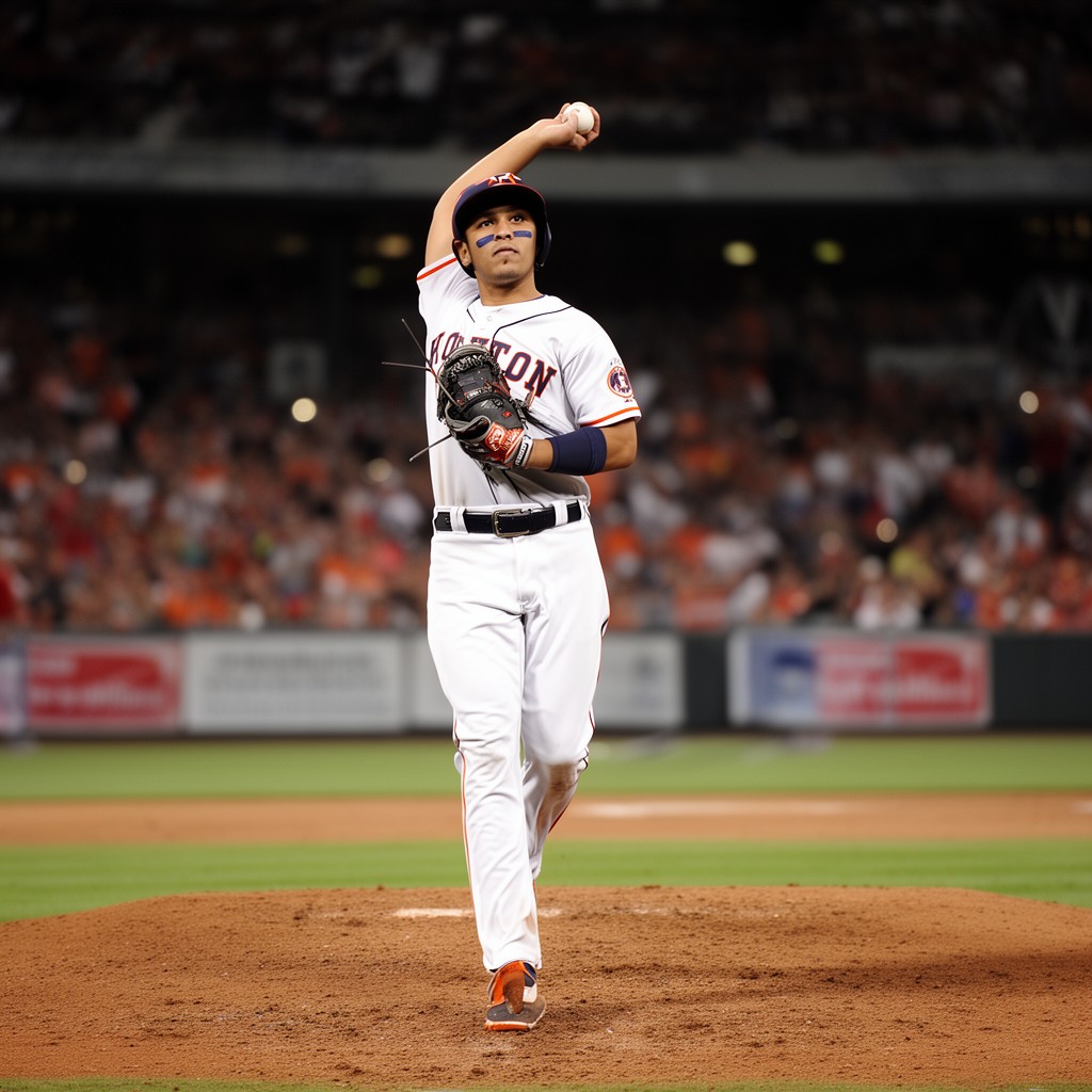 AI-generated illustration of Jose Altuve