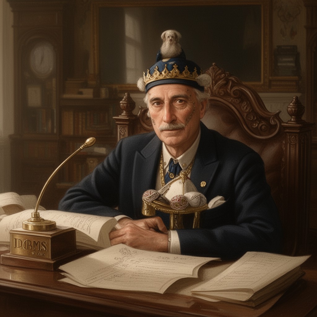 AI-generated illustration of Secretary of State for Dominion Affairs