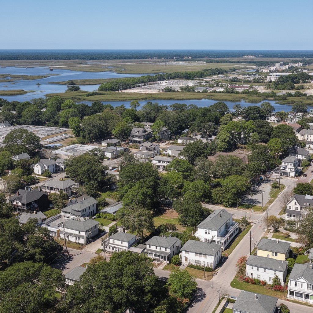 AI-generated illustration of Beaufort County, South Carolina