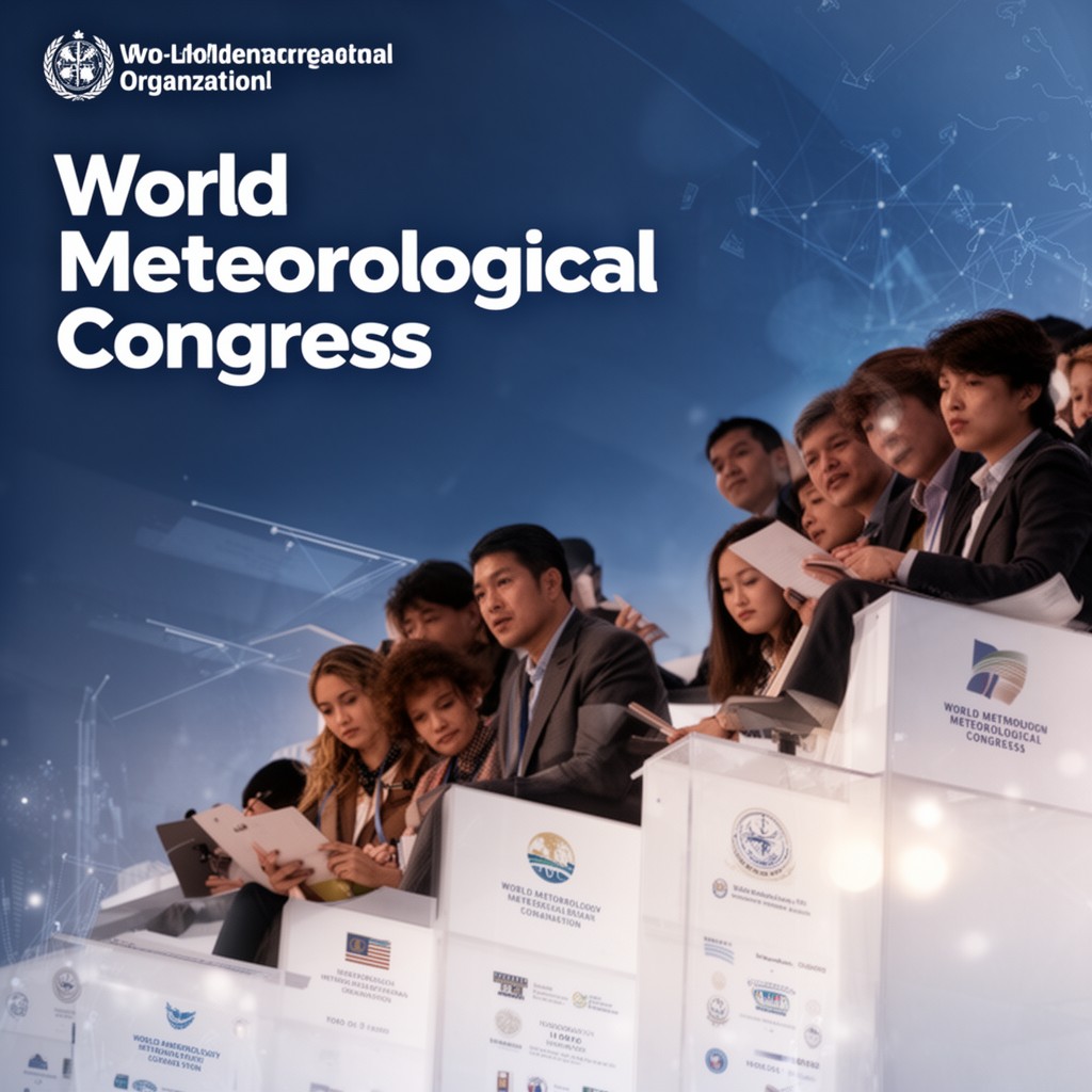 AI-generated illustration of World Meteorological Congress