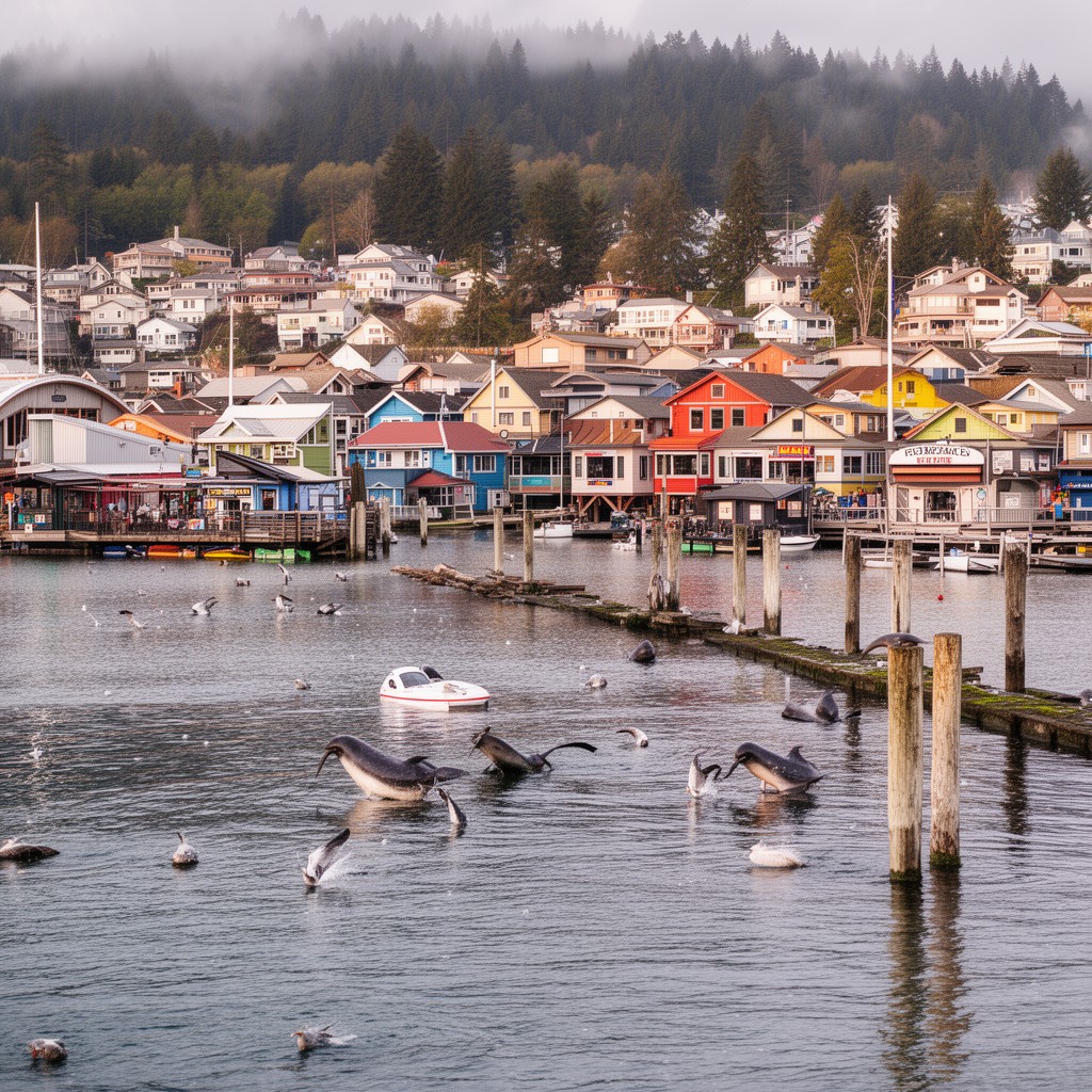 AI-generated illustration of Fisherman’s Wharf