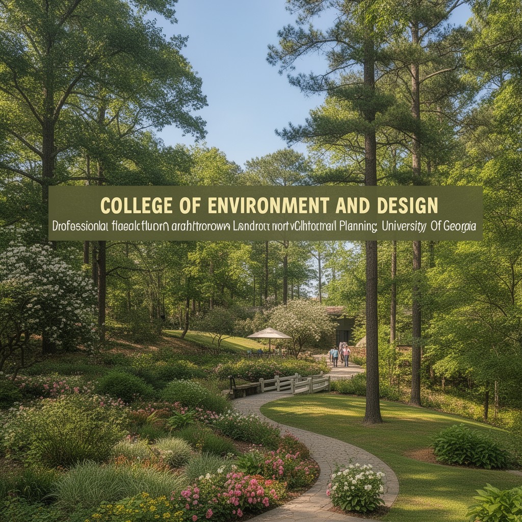 AI-generated illustration of College of Environment and Design