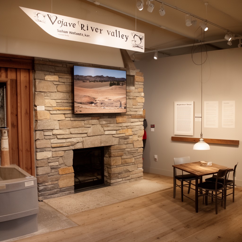 AI-generated illustration of Mojave River Valley Museum
