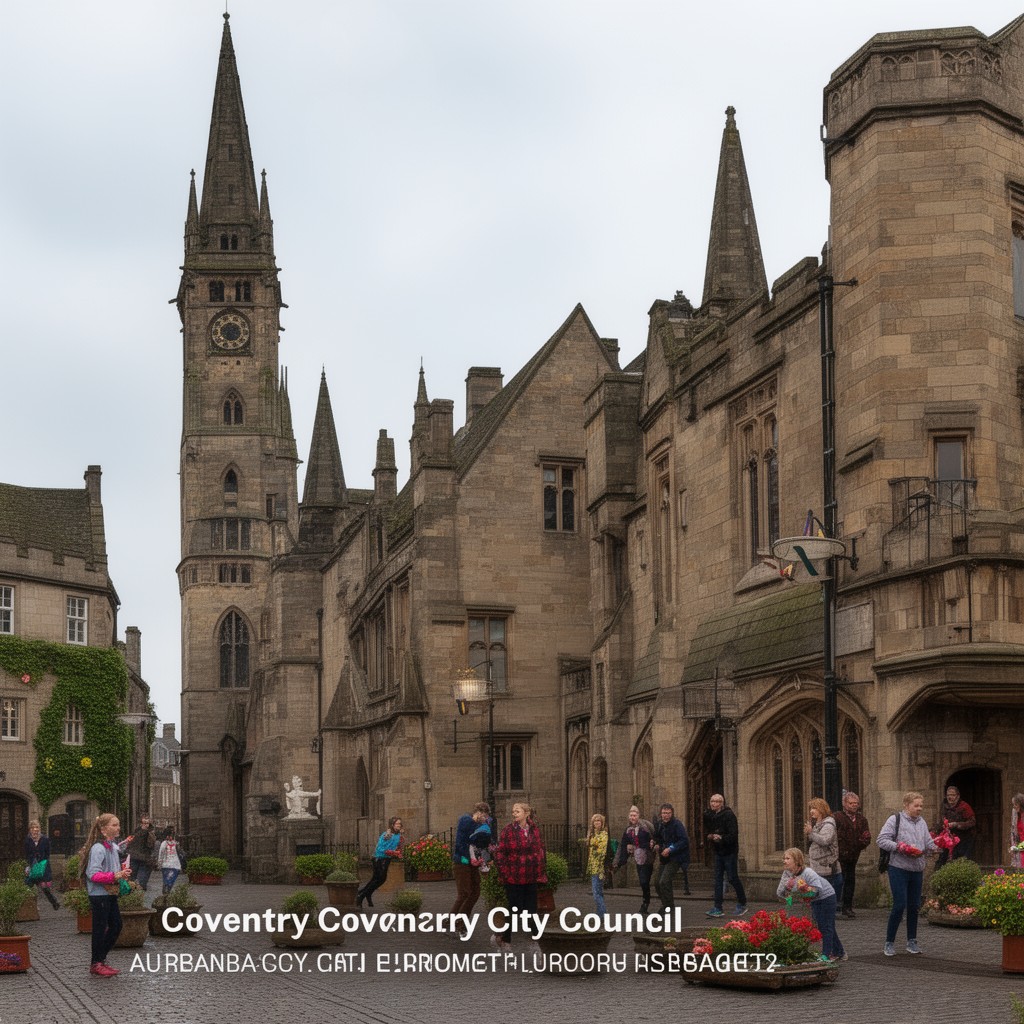 AI-generated illustration of Coventry City Council