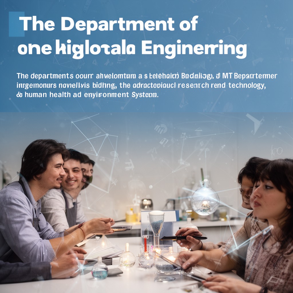 AI-generated illustration of Department of Biological Engineering