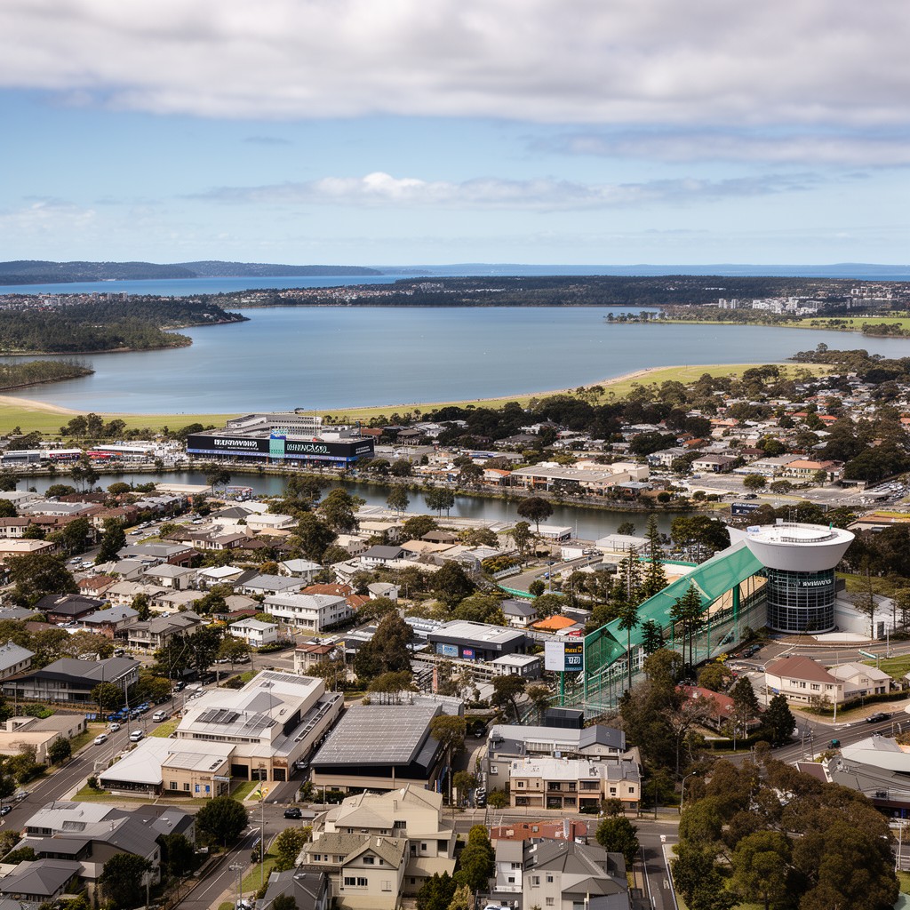 AI-generated illustration of Warrawong