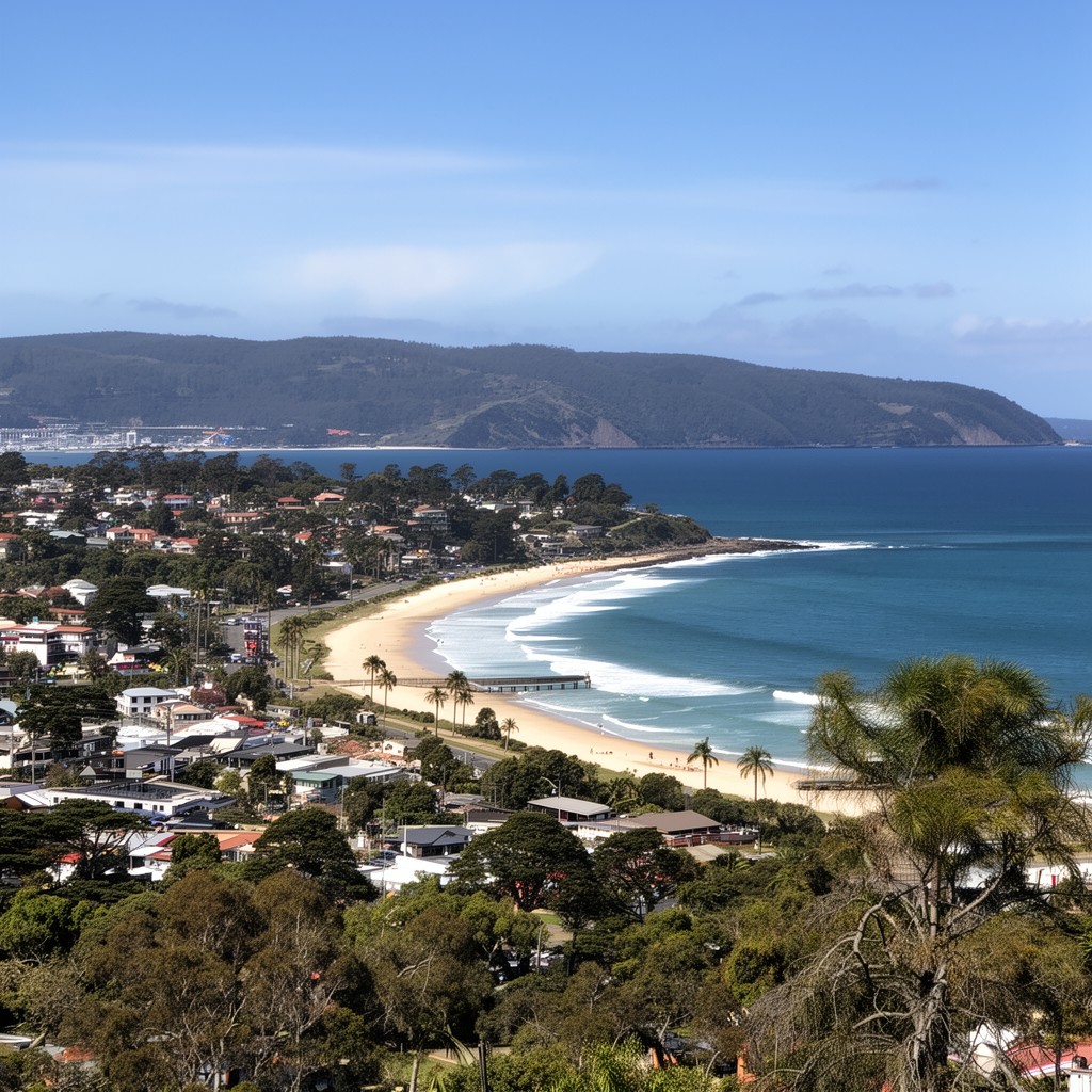 AI-generated illustration of Ulladulla