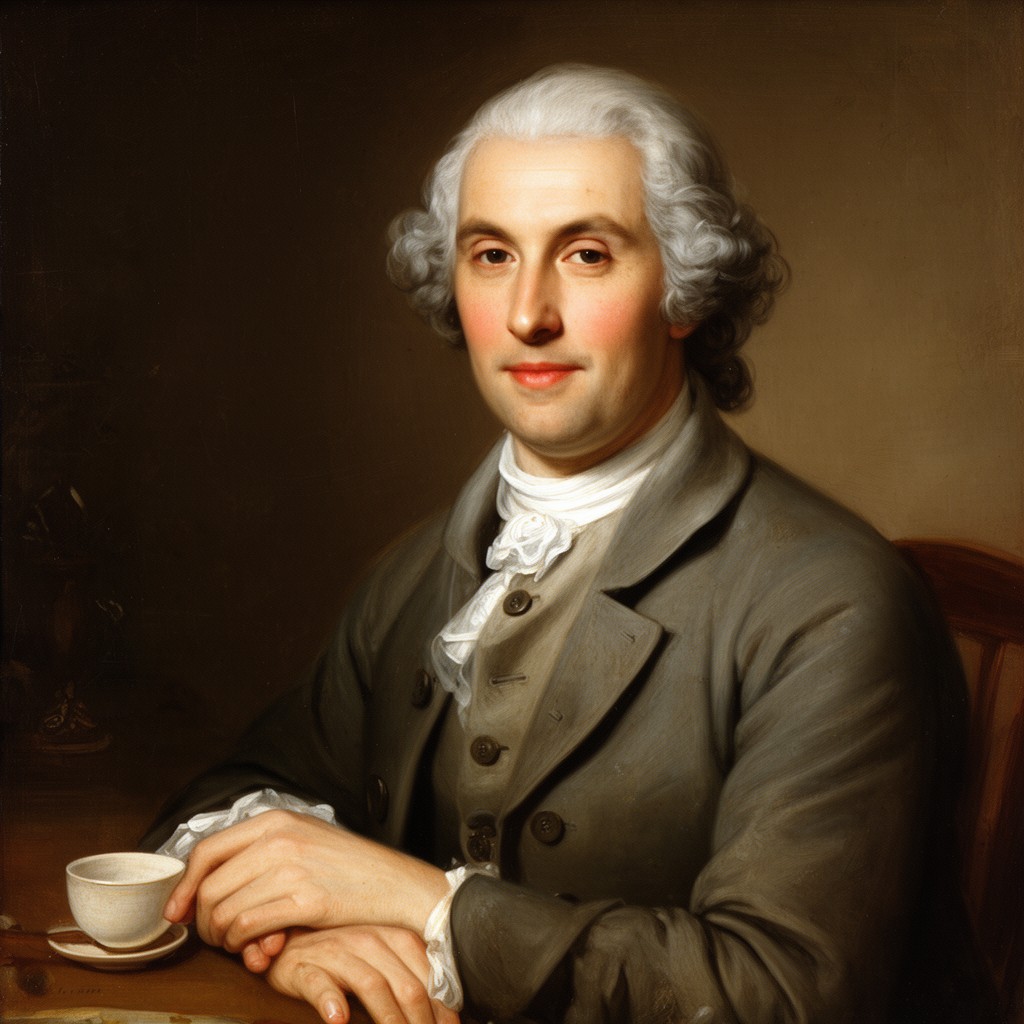 AI-generated illustration of Carl Linnaeus