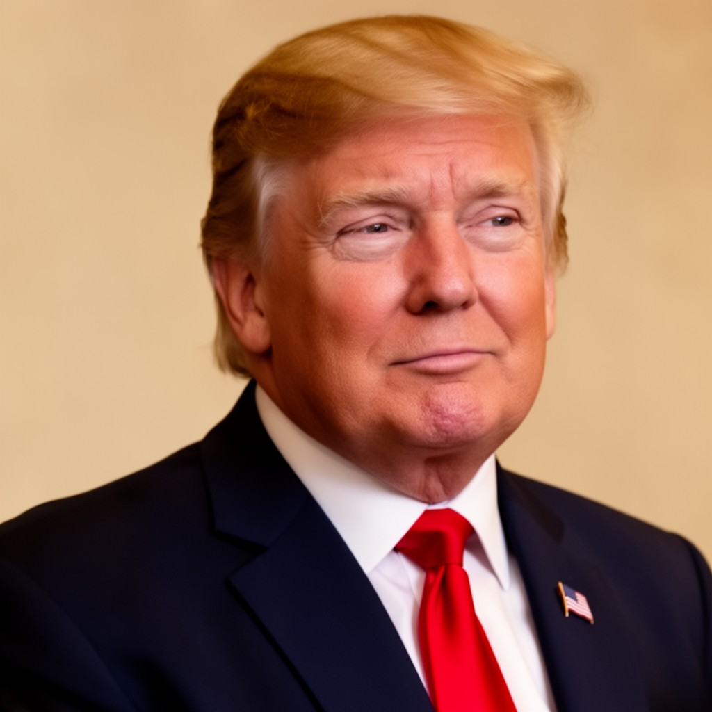 AI-generated illustration of Luke Trump