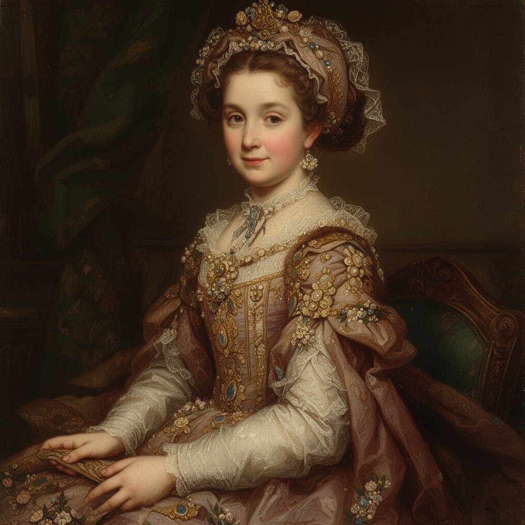 AI-generated illustration of Margaret Stuart