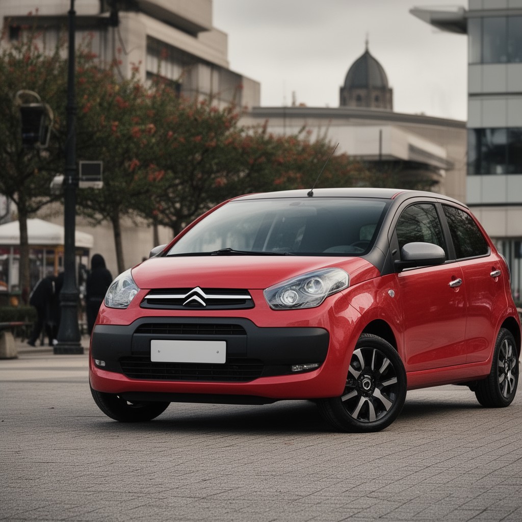 AI-generated illustration of Citroën C1