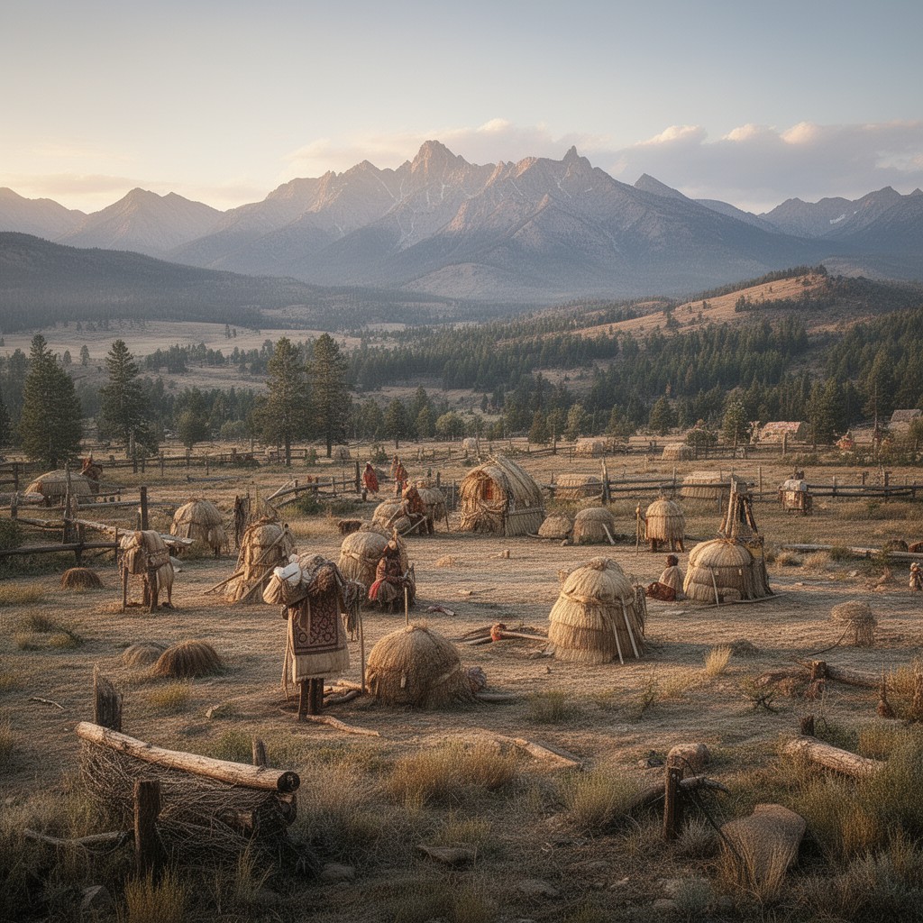 AI-generated illustration of Shoshoni