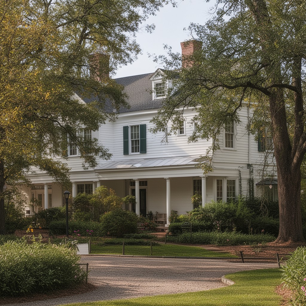 AI-generated illustration of Roosevelt’s Little White House