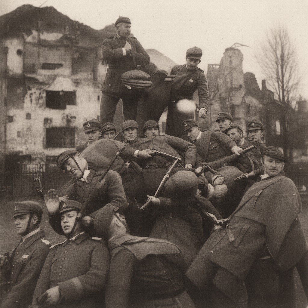 AI-generated illustration of VIII Army Corps