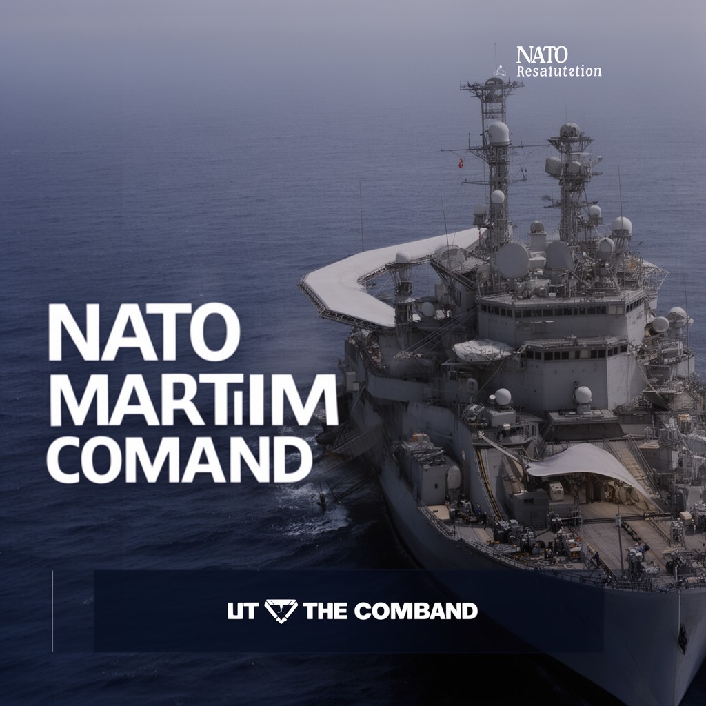 AI-generated illustration of NATO Maritime Command