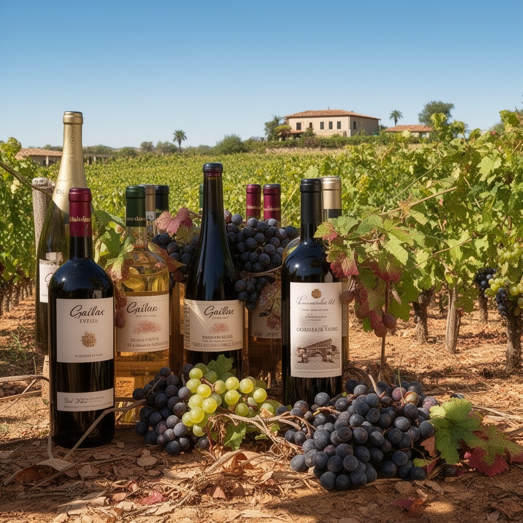 AI-generated illustration of Gaillac AOC