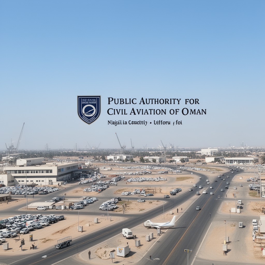 AI-generated illustration of Public Authority for Civil Aviation of Oman
