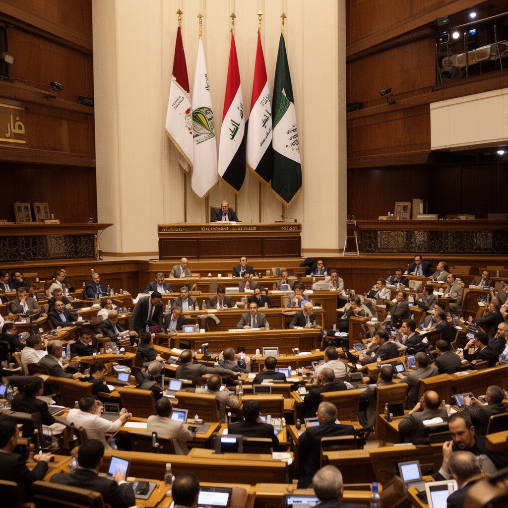 AI-generated illustration of Council of Representatives of Iraq