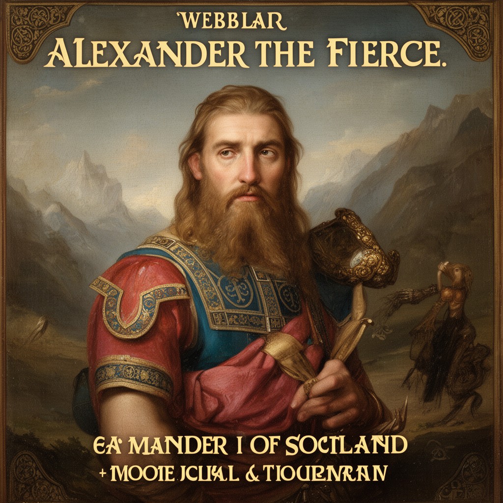 AI-generated illustration of Alexander the Fierce