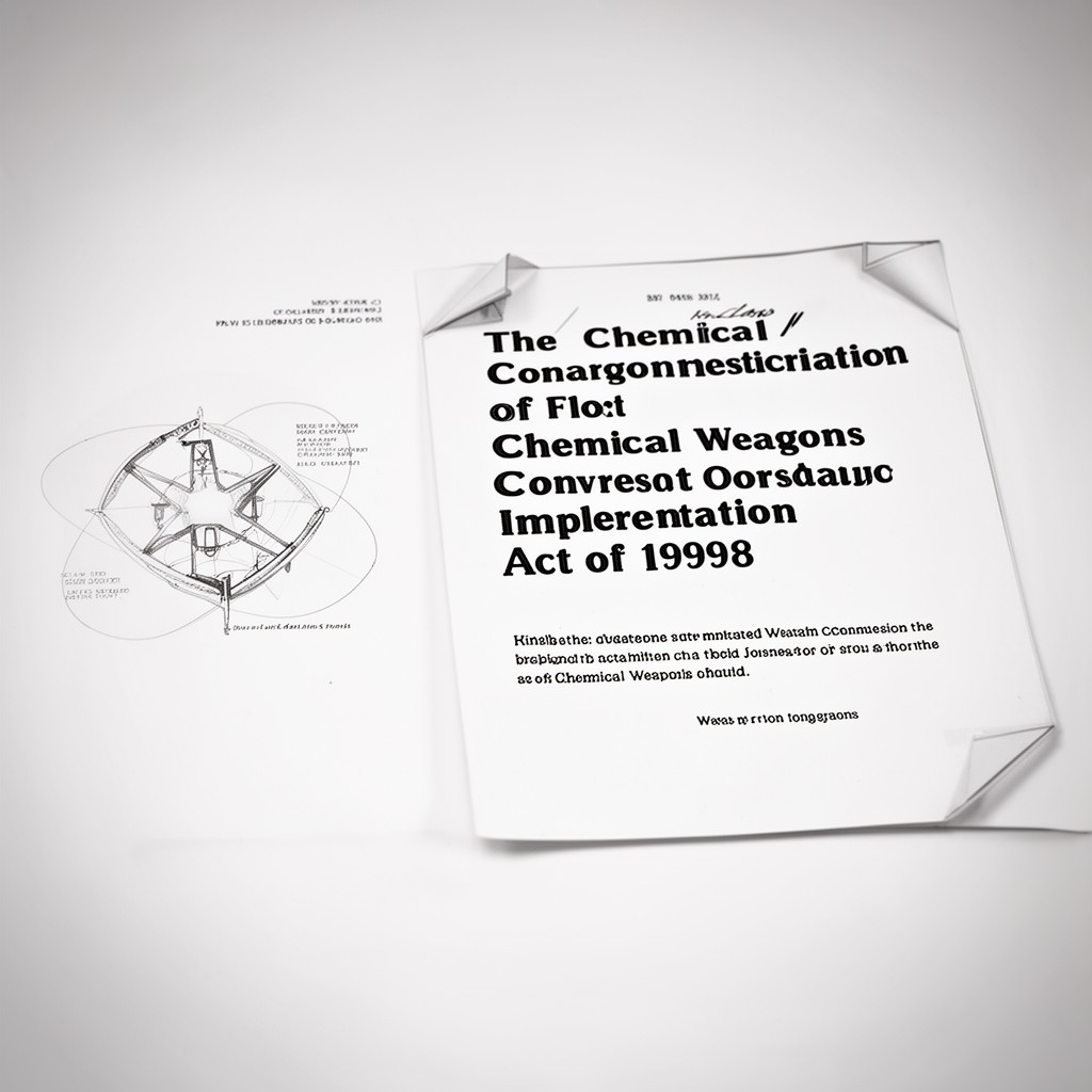 AI-generated illustration of Chemical Weapons Convention Implementation Act of 1998