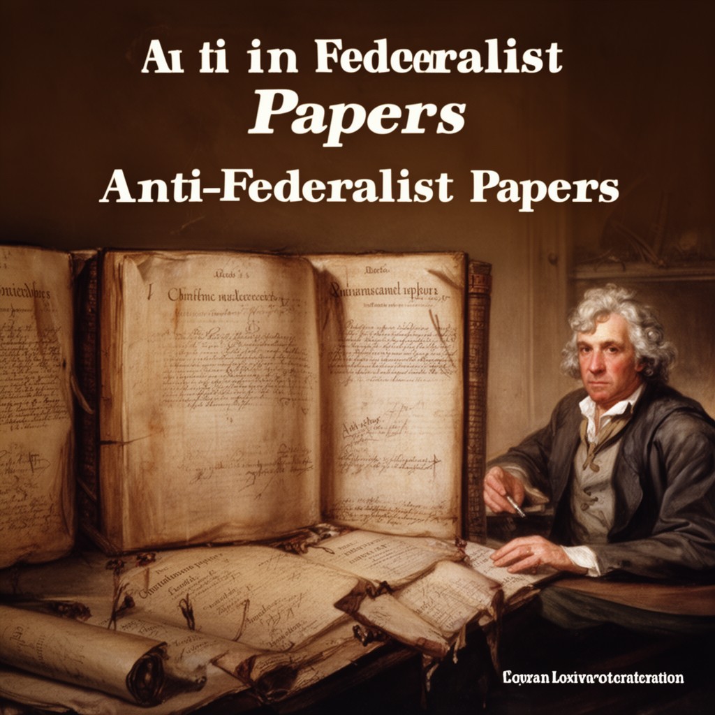 AI-generated illustration of Anti-Federalist Papers