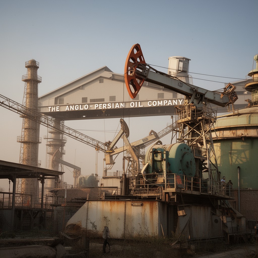 AI-generated illustration of Anglo-Persian Oil Company
