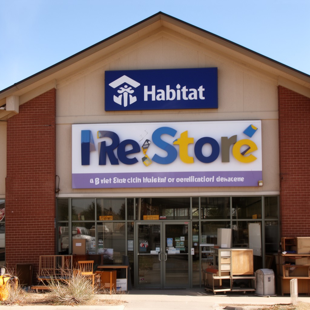 AI-generated illustration of Habitat ReStore