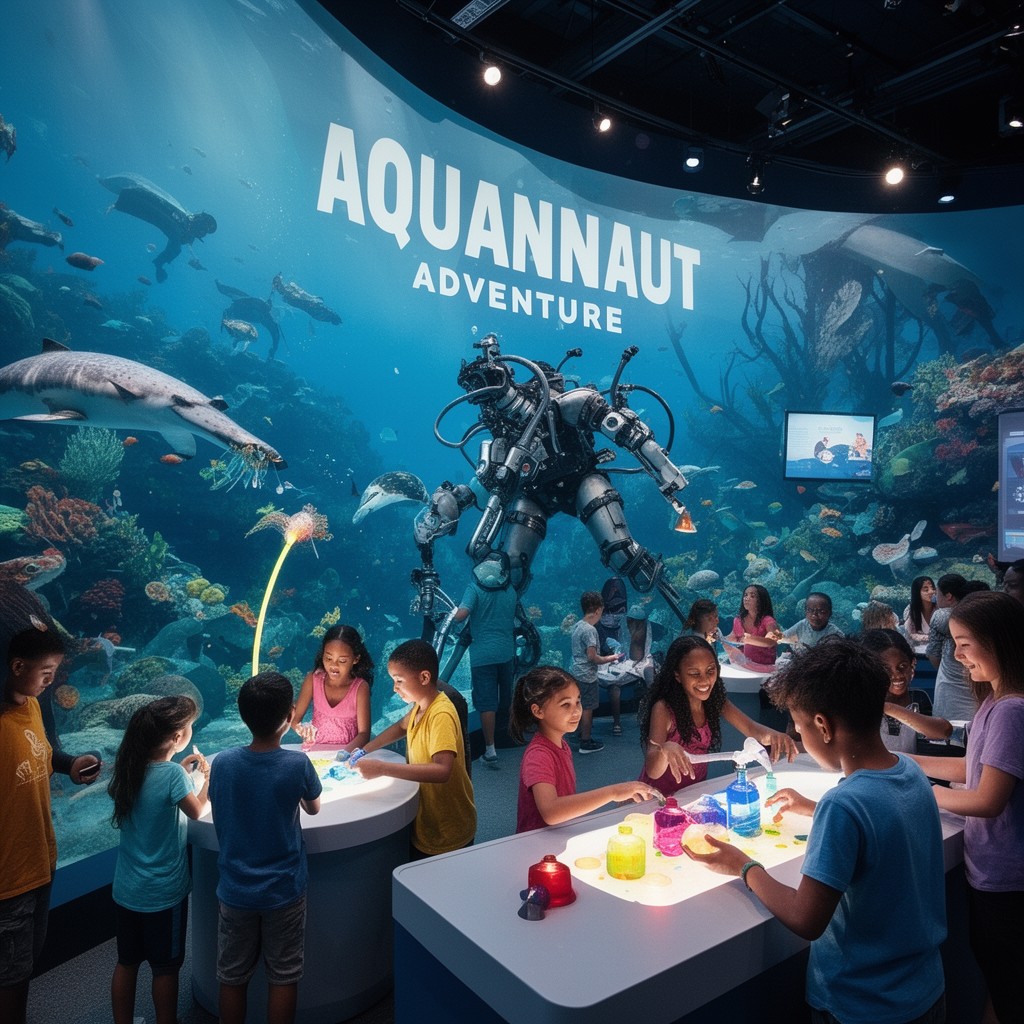 AI-generated illustration of Aquanaut Adventure