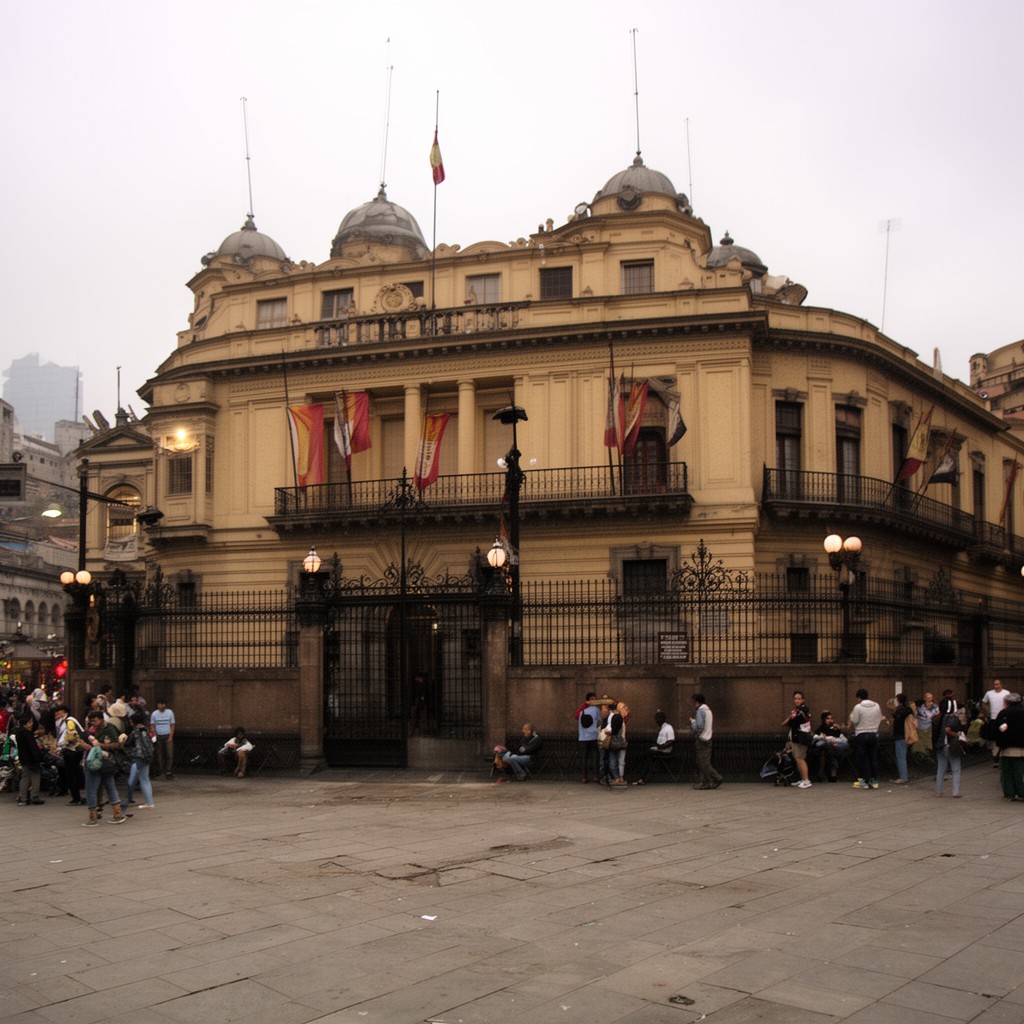 AI-generated illustration of Casa de Pizarro