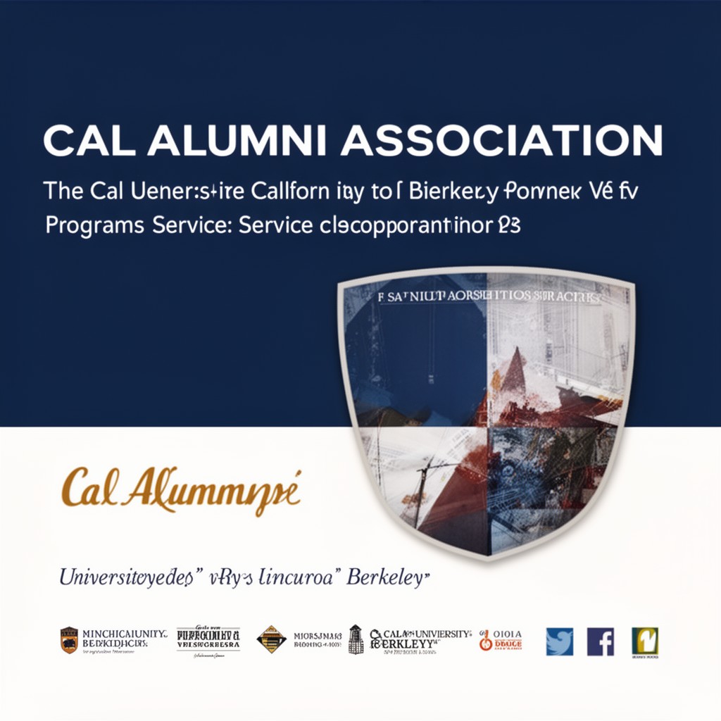AI-generated illustration of Cal Alumni Association