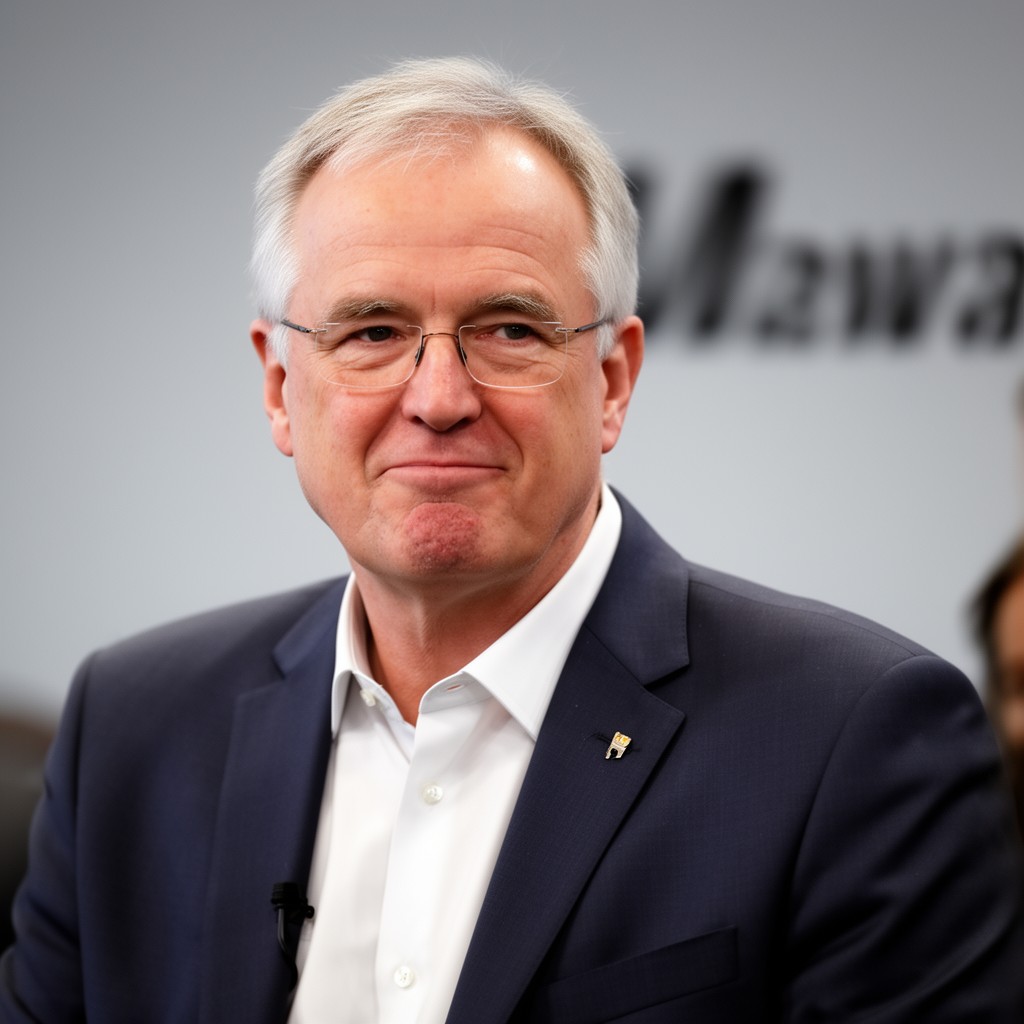 AI-generated illustration of Horst Seehofer