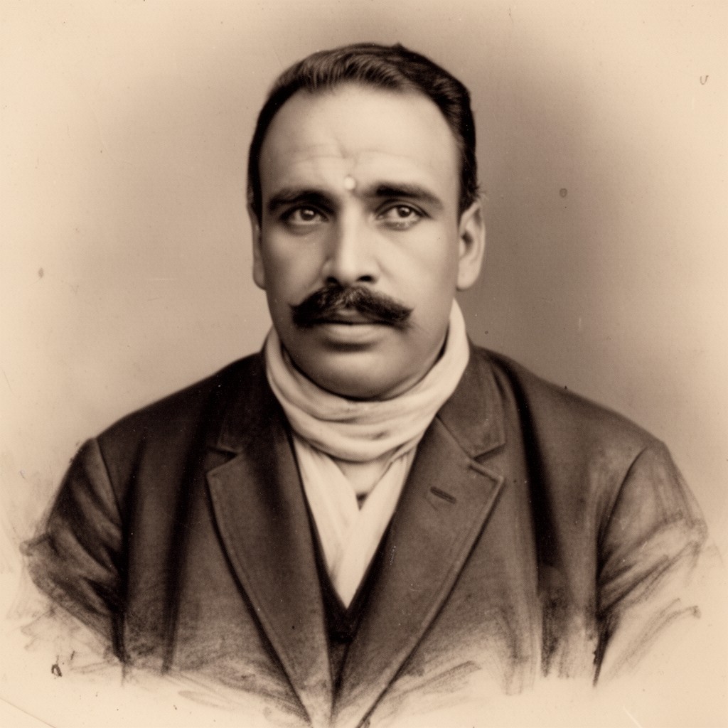 AI-generated illustration of Azimullah Khan