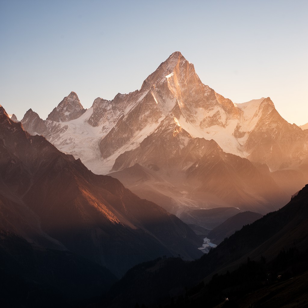 AI-generated illustration of Nanga Parbat