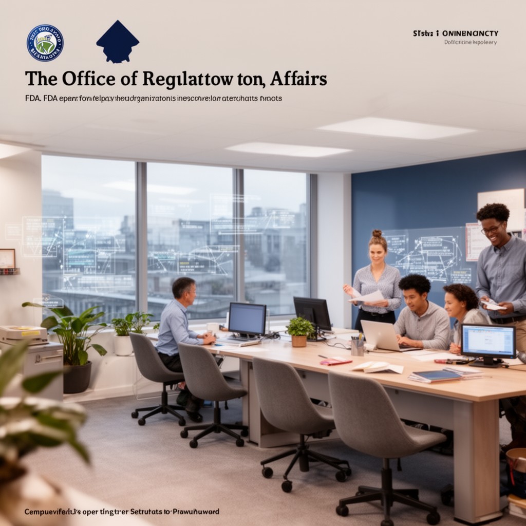AI-generated illustration of Office of Regulatory Affairs