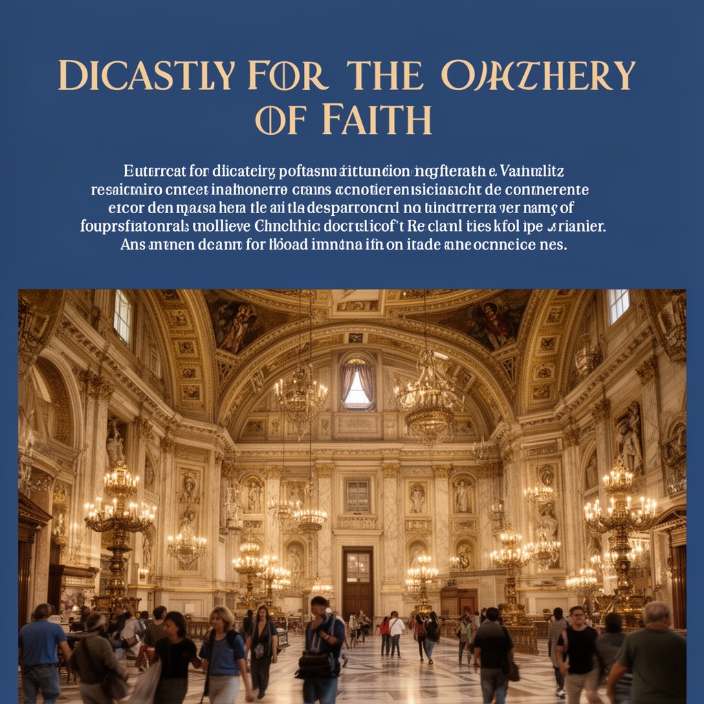 AI-generated illustration of Dicastery for the Doctrine of the Faith