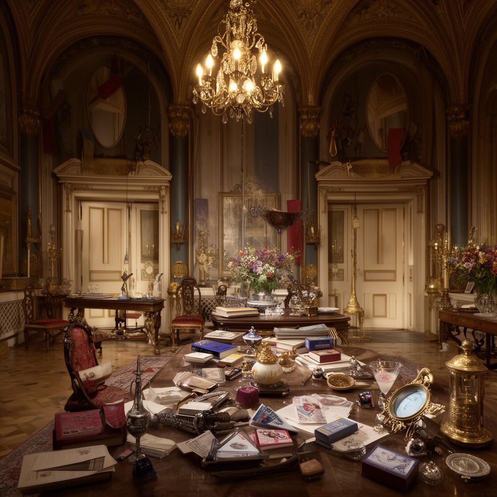 AI-generated illustration of Royal Household Property Section