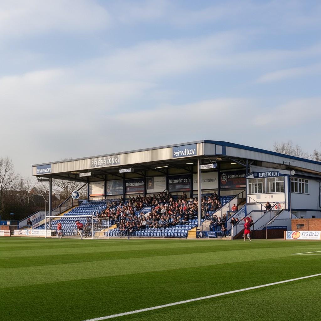 AI-generated illustration of Weston Homes Stadium