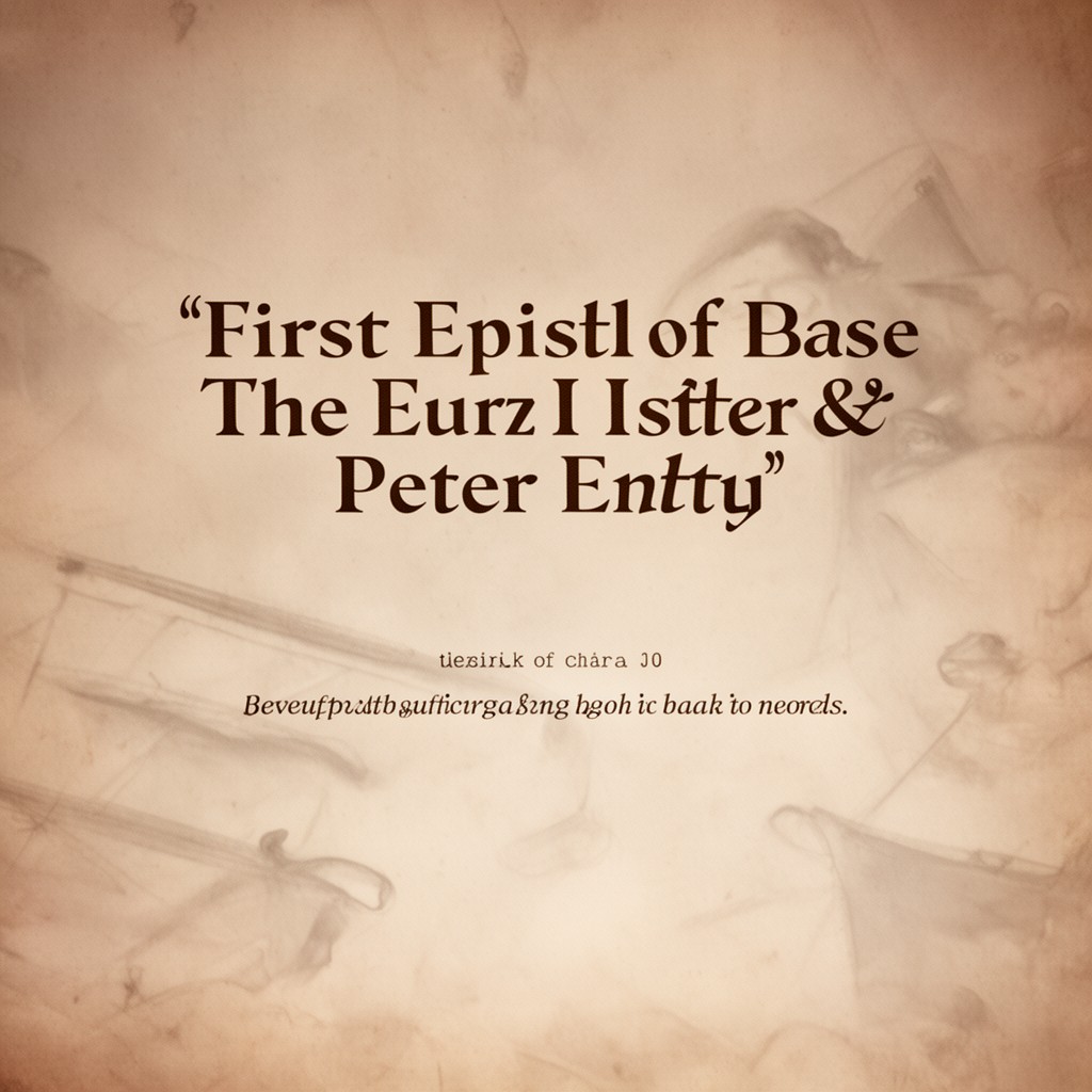 AI-generated illustration of First Epistle of Peter