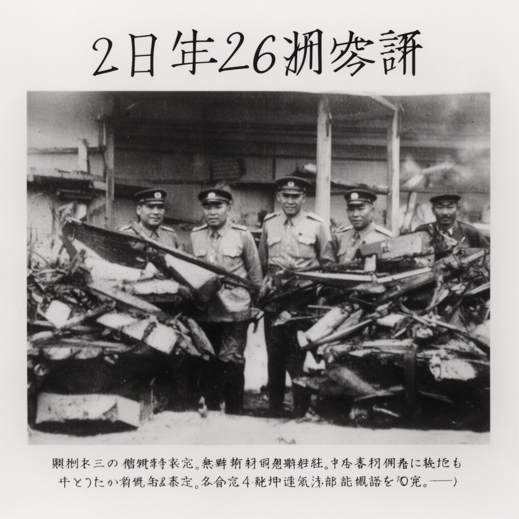 AI-generated illustration of February 26 Incident