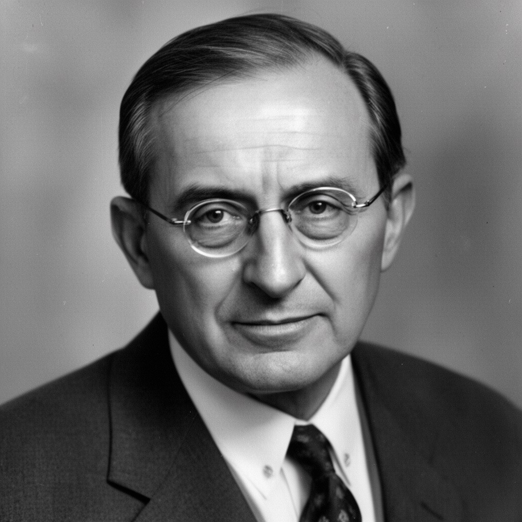 AI-generated illustration of H. S. M. Coxeter