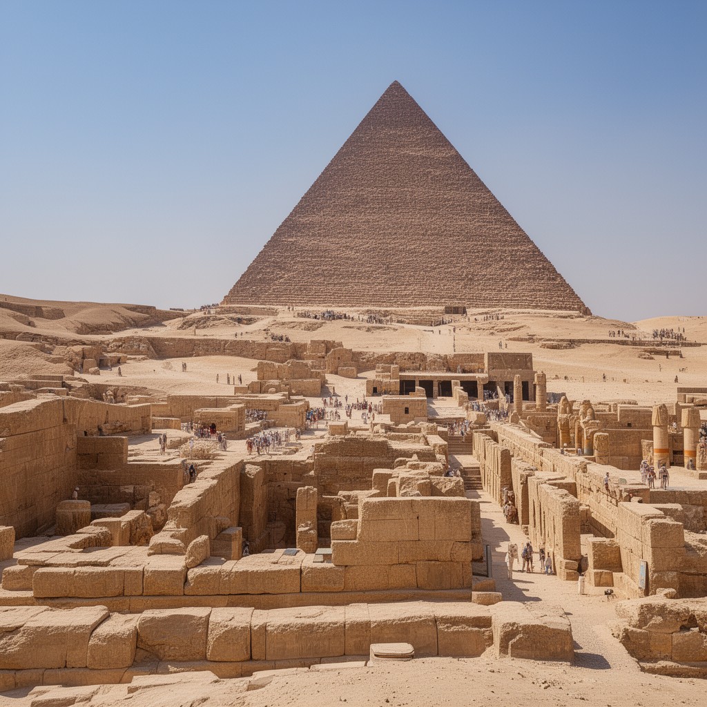 AI-generated illustration of Old Kingdom of Egypt