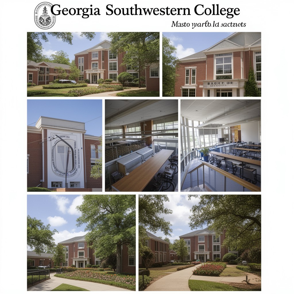 AI-generated illustration of Georgia Southwestern College