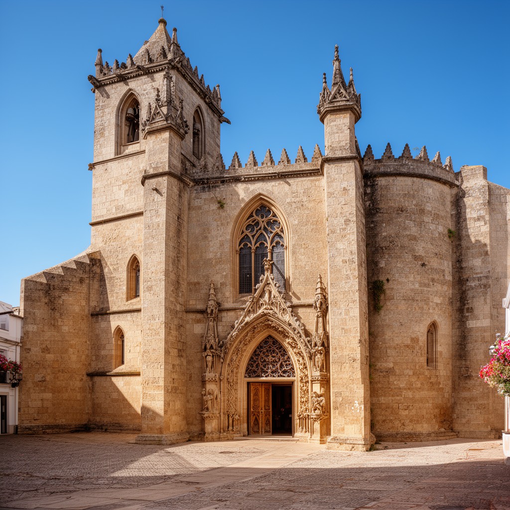AI-generated illustration of Igreja de Santa Maria do Castelo