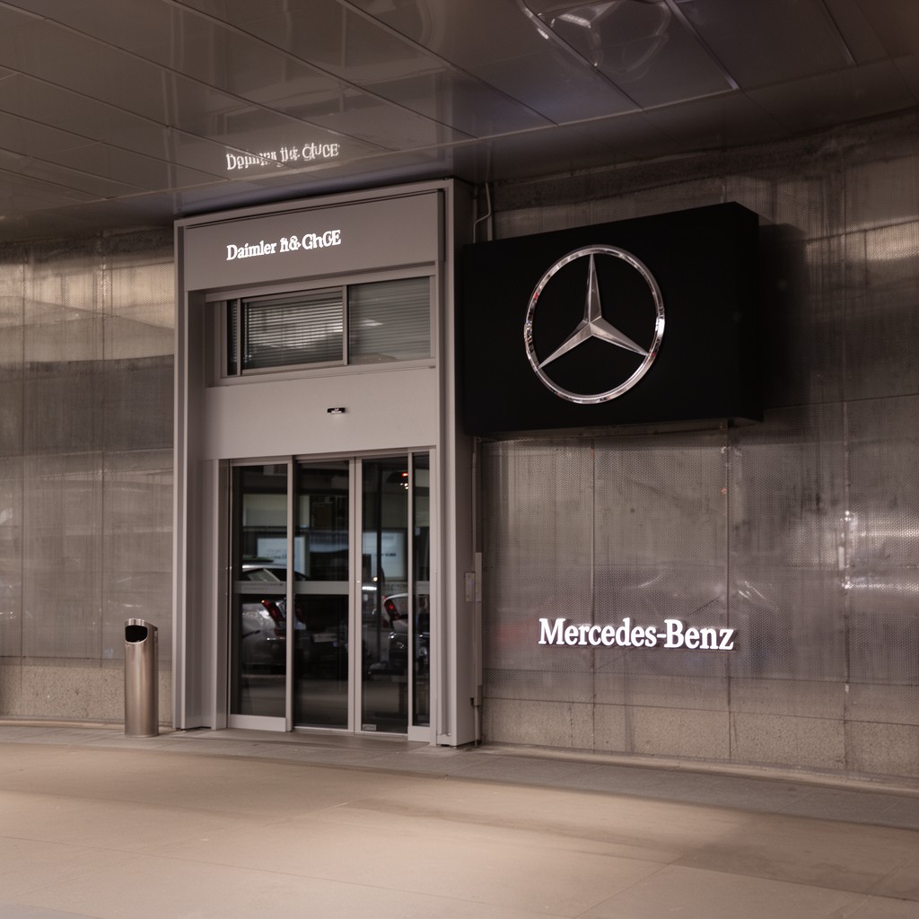 AI-generated illustration of Daimler AG